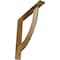 Ekena Millwork Bulwark Steel Bracket, Hammered Gold 2"W x 14"D x 14"H BKTM02X14X14BUHGO - alternate 1